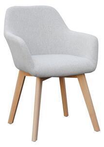 Favi Fotoliu de design, gri deschis/fag, clorin new Ofertă