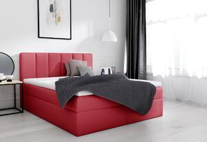 Pat tapitat boxspring lesora + topper, 120x200, madryt 960