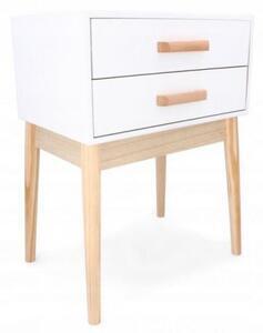 Favi Comoda stil scandinav, 2 sertare, 42x30x59 cm Ofertă