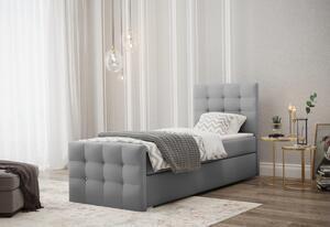 Pat tapitat boxspring martyn, 90x200, cosmic 160, stanga