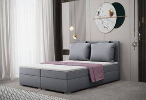 Pat tapitat boxspring dinamo + topper, 120x200, soro 93