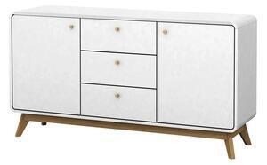 Favi Comodă støraa cleo, alb Ofertă