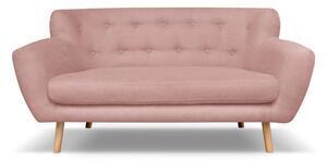 Favi Canapea cosmopolitan design london, 162 cm, roz deschis Ofertă