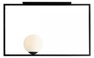 Favi Lustra din metal negru frame, 57 cm Ofertă