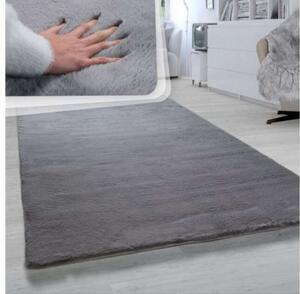 Favi Covor de mare gramada de covoare camera de zi shaggy antracit, dimensiune 160×230 Ofertă