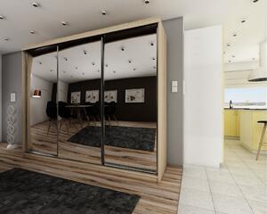 Favi Dulap cu usi glisante talia 21, 250x200x62, sonoma Ofertă