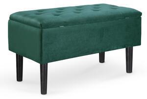 Favi Banca cfirmino, 80x44x40, verde/negru Ofertă