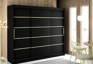 Favi Dulap sali 3, 250x200x62,negru Ofertă