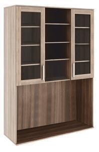 Favi Dulap pentru tv cu sticlă, dtd laminat, stejar sonoma, dunaj tipul6 Ofertă