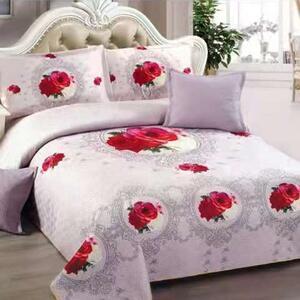 Favi Cuvertura de pat din catifea 5 piese Ofertă