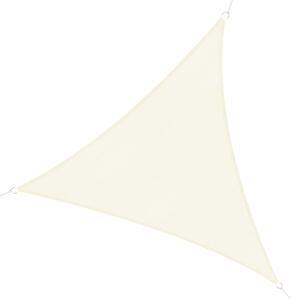 Favi Outsunny cort parasolar triunghiular- cort tip velă - anti uv - crem - 5x5x5m Ofertă