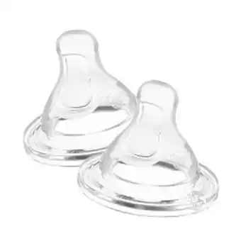 Tetine chicco physio perfect5, anticolici, silicon, flux rapid, 2bucati, 4luni+