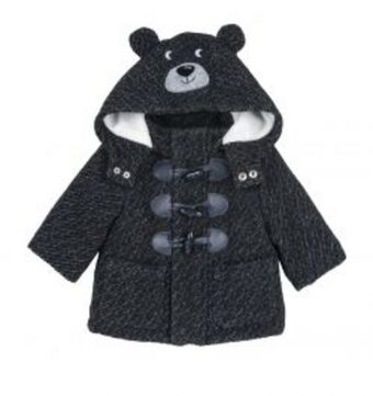 Jacheta copii chicco cu gluga, gri, 82402-63mfco