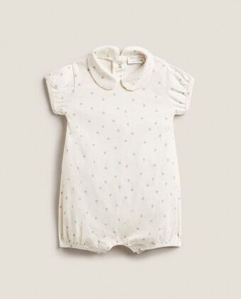 Zara Home Salopetă bebeluși cu frunze Ofertă