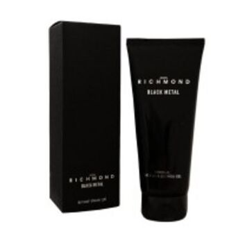 Black metal woman shower gel