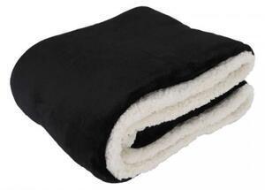 Favi Kasala k152_127 pătură #black Ofertă