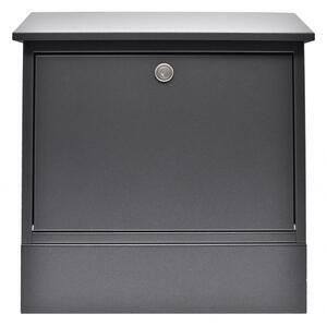 Favi Cutie postala premium heibi 43817-039 din otel galvanizat cu incuiere 2 chei culoare gri grafit 450 x 400 x 120 mm Ofertă