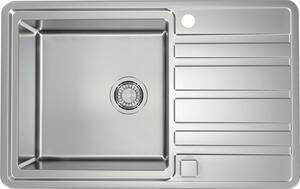 Favi Chiuveta bucatarie inox cu pop-up si scurgere, alveus rando 30 Ofertă
