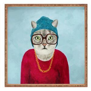 Favi Tavă decorativă din lemn catster, 40 x 40 cm Ofertă