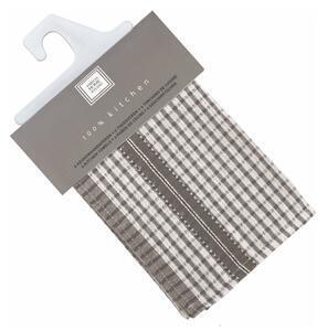 Favi Set 6 prosoape de bumbac tiseco home studio waffle, 46 x 70 cm, maro Ofertă