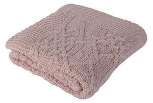 Favi Pătură din bumbac pentru copii homemania decor louise, 90 x 90 cm, roz Ofertă