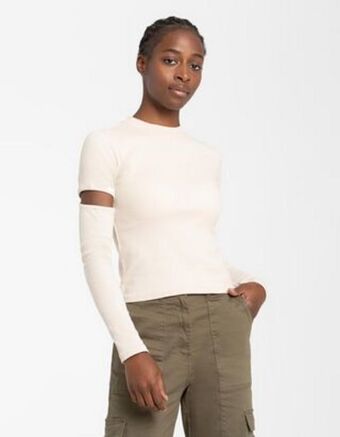 Takko Femei bluză de corp cu mânecă lungă - cut-outs Ofertă