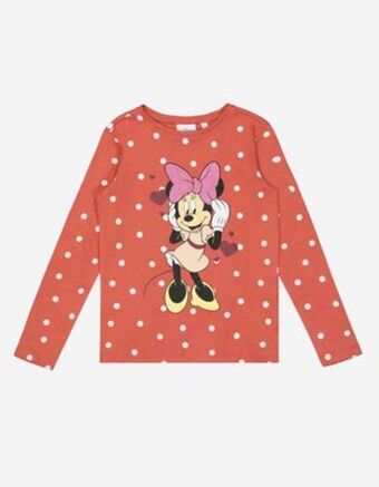 Takko Fete bluză de corp cu mânecă lungă - minnie mouse Ofertă