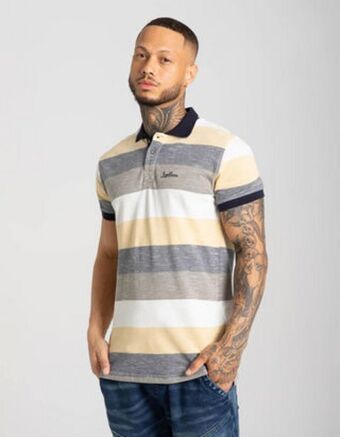 Takko Bărbați tricou polo - broderii Ofertă