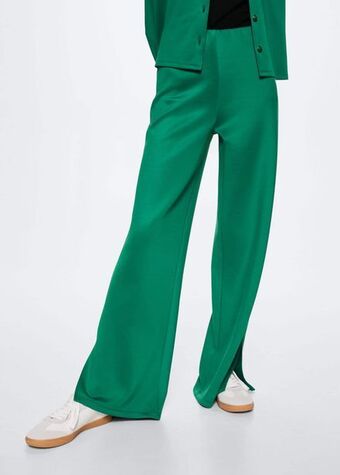 MANGO Pantaloni cu deschideri în partea de jos Ofertă