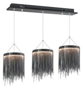 Favi Led lustră pe cablu cascata black 3xled/54w/230v Ofertă