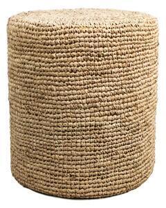 Favi Puf din rafie hsm collection raffia, 34 x 40 cm Ofertă