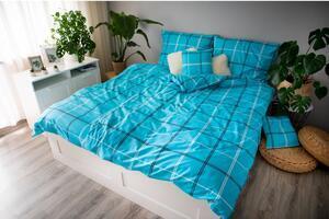 Favi Lenjerie de pat din bumbac pentru pat de o persoană cotton house dita, 140 x 200 cm, turcoaz Ofertă