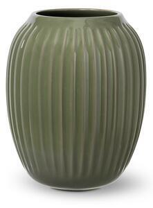 Favi Vază din gresie kähler design, înălțime 21 cm, verde închis Ofertă