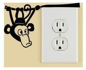 Favi Autocolant ambiance little monkey on a tree Ofertă