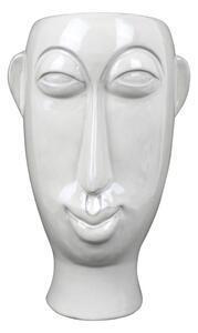 Favi Vază din porțelan pt living mask, înălțime 27,2 cm, alb Ofertă