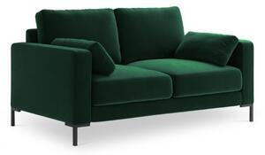 Favi Canapea 2 locuri jade cu tapiterie din catifea, verde Ofertă