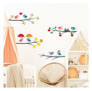 Favi Set autocolante de perete pentru camera copiilor ambiance tree branches in the seasons Ofertă