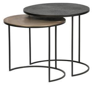 Favi Set 2 măsuțe auxiliare woood fara, ø 55 cm Ofertă