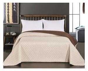 Favi Cuvertură cu 2 fețe din microfibră decoking axel, 170 x 210 cm, bej - maro Ofertă