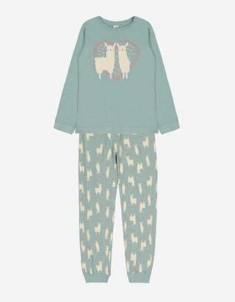 Takko Fete set pijama alcătuit din bluză cu mânecă lungă și pantaloni - imprimeu Ofertă