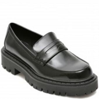 Pantofi aldo negri, bigstrut001, din piele ecologica