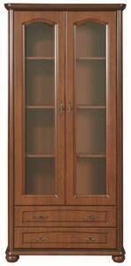 Favi Vitrine mobila sticla natalia wit100, 96x45x197 cm Ofertă