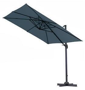 Favi Umbrelă de grădină pliabilă gri 2,4x2,4m Ofertă