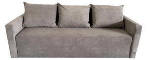 Favi Canapea georgia eco 3 locuri cu brate light grey Ofertă