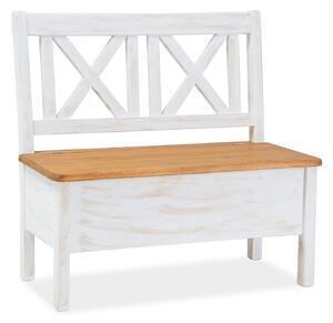 Favi Banca din lemn poprad design rustic 100x48x97 cm Ofertă