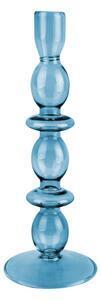 Favi Sfeșnic din sticlă pt living glass art, albastru Ofertă