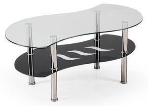 Favi Masuta sticla living catania, 100x55x43 cm Ofertă