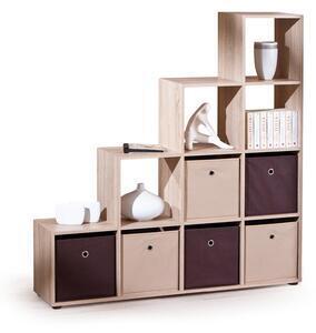 Favi Corp biblioteca organizator luini, sonoma, 139x33x144 cm Ofertă