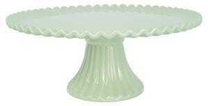 Favi Platou cu picior din ceramică green gate columbine, ø 31 cm, verde Ofertă