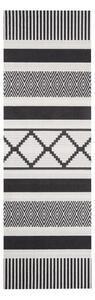Covor de bucătărie / traversă zala living cook & clean urban, 45 x 140 cm, negru-gri